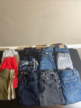 12 Pc Boys Pants Size 18/24 Mixed Variety